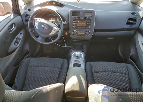 2015 Nissan Leaf S из США, поврежденный, VIN 1N4AZ0CP4FC330224